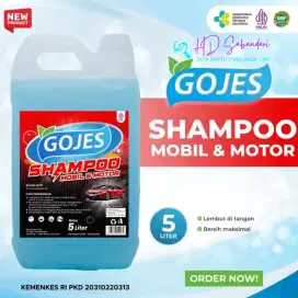 Shampo Motor dan Mobil Gojes 5 Liter