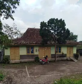 tanah belakng pasar pakem jakal km15 luas 628m2 & rumah jawa kayu jati