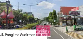 DIJUAL Tanah dn Bangunan, tengah Kota MADIUN Panglima Sudirman