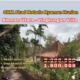 Tanah Jl. Kaliurang Sleman Dijual, 4 Menit Kampus UII, Siap AJB