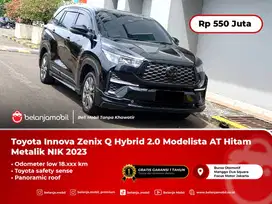 [LOW KM] Toyota Innova Zenix Q Hybrid 2.0 Modelista TSS AT NIK 2023