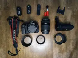 Kamera DSLR CANON EOS 60D Set Lengkap