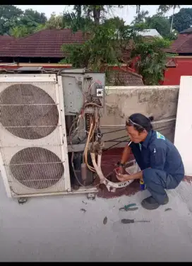 Jasa service AC bongkar pasang AC perbaikan AC kulkas freezer showcase