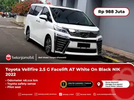 [PILOT SEAT] Toyota Vellfire 2.5 G TSS Facelift AT NIK 2022/2023