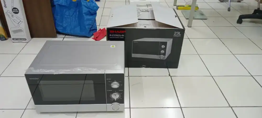 Dijual Baru!! Sharp Microwave R- 21DO S - IN Low Watt Kapasitas 23L