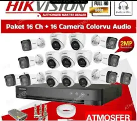 Kamera CCTV 2 megapixel bisa online Via smartphone