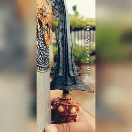 Keris Pusaka Bali 
Pamor Ron Genduru langka koleksi griya tosan  aji