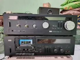 TAPE DECK SANSUI D95M & AMPLI SANSUI A5