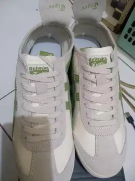 SEPATU ONITSUKA CREAM HIJAU ORI