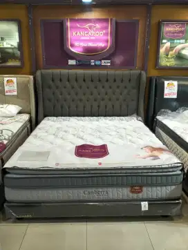 Fulset matras springbed kangaroo canberra pocket latex 200×200