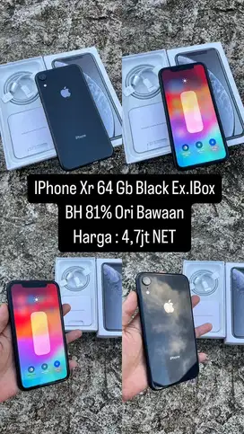 IPhone XR 64 Gb Black Ex.IBox