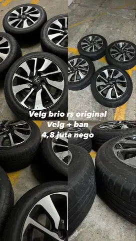 Velg oem brio rs original ring 15