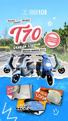 Sepeda Listrik Uwinfly T70L