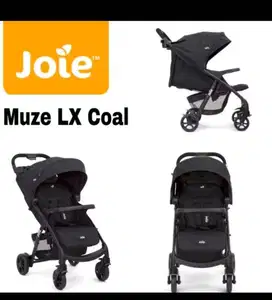 Stroller JOIE Muze LX Black Coal Terhitung Mulus..