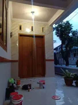 Terima jasa pengecatan rumah..motif dan tekstur