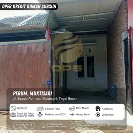 rumah oper kredit / kes  perum muktisari jember