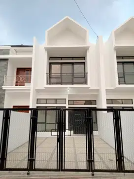 Rumah Baru 2 Lantai Gaya Scandinavian Masih Indent Di Cisaranten Kulon