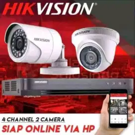 Promo Kamera cctv komplit gratis jasa pasang