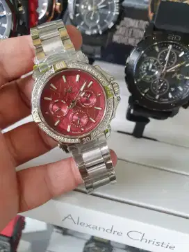 Alexandre christie 9205 wanita silver merah canttiikk banaar harau