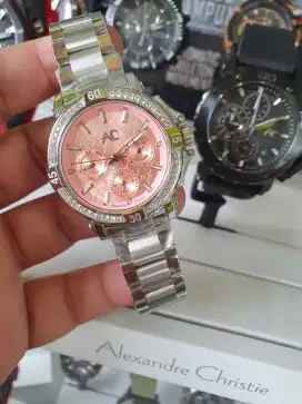 Alexandre christie 9205 silver pink cantik banar