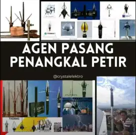 Agen Pusat Pemasangan Penangkal Petir Konvensional Bergaransi