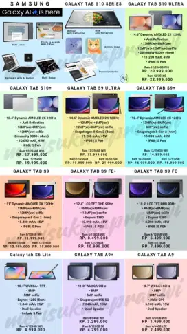 SAMSUNG GALAXY TAB SERIES