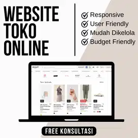 Mulai Jualan Online dengan Website Profesional Hanya Sekali Klik!