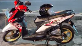 Honda Beat 2018 Eco CBS Merah Putih Malang Kota