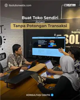 Melayani pembuatan website dan konsultasi digital marketing