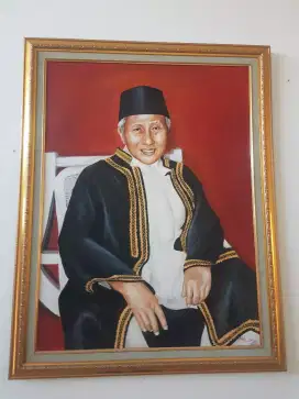 LUKISAN PENGEURSA ABAH ANOM SURYALAYA