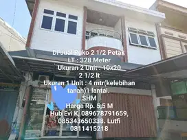 Di Jual Ruko Tengah Kota, jl.Dg.Tata Raya lebar 14 meter