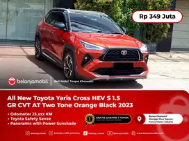 [PANORAMIC] Toyota Yaris Cross HEV S 1.5 GR TSS AT Orange 2023/2024