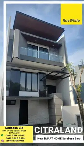 Rumah Baru Citraland Eastwood -Alam Hijau -Modern Minimalis SMART Home