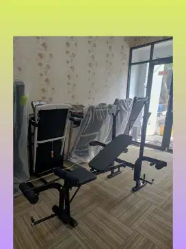 Benchpress minimalis tanpa beban alat fitnes GJR-587