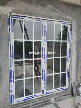 Jual kusen alumunium pintu jendela kaca, bandung. javaslidingdoor