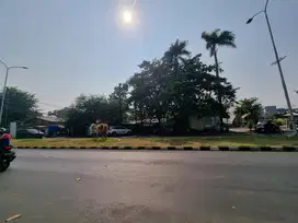 kavling pinggir jalan boulevard taman permata buana