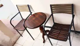 Kursi taman/teras set
