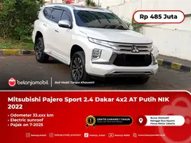 [ SUNROOF ] Mitsubishi Pajero Sport 2.4 Dakar 4x2 AT Putih 2022/2023