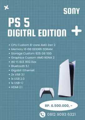 PS 5 Sony Digital Edition