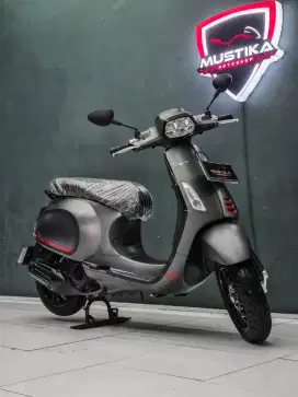 TERMURAH‼️ Vespa Sprint S150 ABS Pmk 2024 Matte Grey Odo 1rb perak