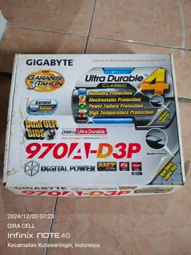 Paket Motherboard Gigabyte 970A-D3P AMD FX-6300 3.5-4.1Ghz Ram 6GB