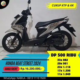 DP 500RIBU HONDA BEAT STREET 2024 KREDIT COVER SEJABODETABEK