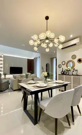 RUMAH GRAHA NATURA FURNISH MEWAH DESAIN INTERIOR 3M-AN DEKAT CITRALAND