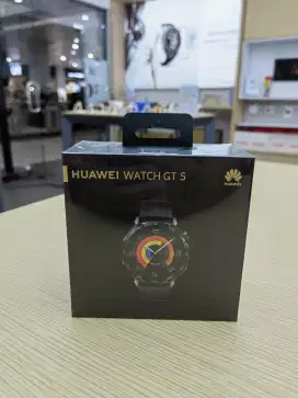 Huawei Watch GT5 Black ALL KARTU KREDIT CICILAN 0% + FREEBUDS 5i