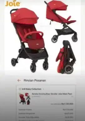 Stroller joie, bisa slip dimotor