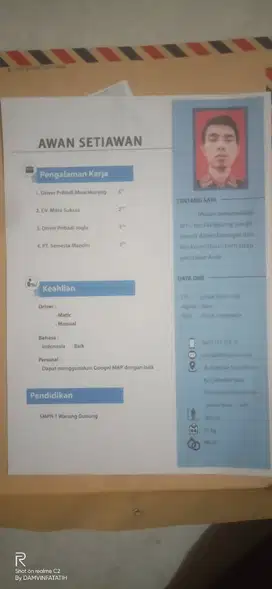 Cari kerja sopir