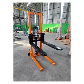 Hand Stacker Kapasitas 1 Ton Tinggi Angkat 1.6 Meter