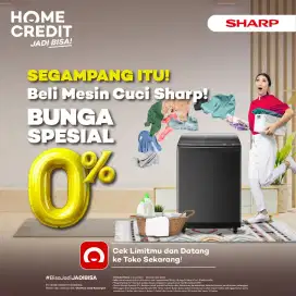 Mesin Cuci Sharp by HOMECREDIT