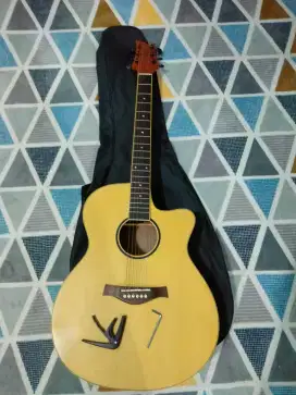 Gitar Ori lokal JGS sudah memakai preamp elektrik EQ siap pakai