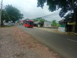 Tanah pinggir jalan raya gunung Pati  luas 720 meter